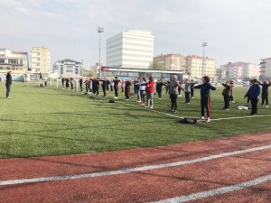 Sabah sporumuz başladı